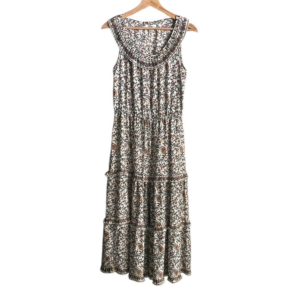 Max Studio Floral Sleeveless Maxi Dress Small NWT